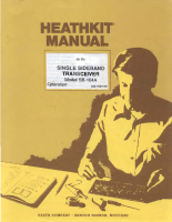 Heathkit SB-104A-Operation - Manual 